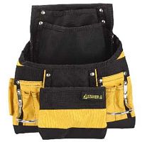 Сумка пояс монтажника Stayer 38605, нейлоновая 10 карманов Stayer  картинка